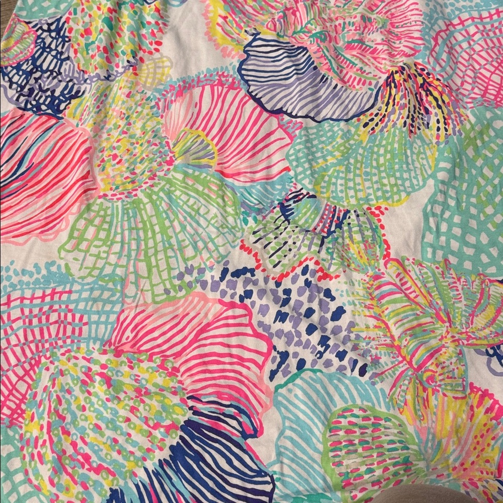 Lilly Pulitzer Sloane Maxi dress sleeveless Roar Of The Sea Size medium M - Picture 6 of 8